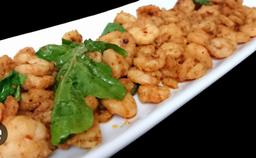 Colas de Langostinos Fritos